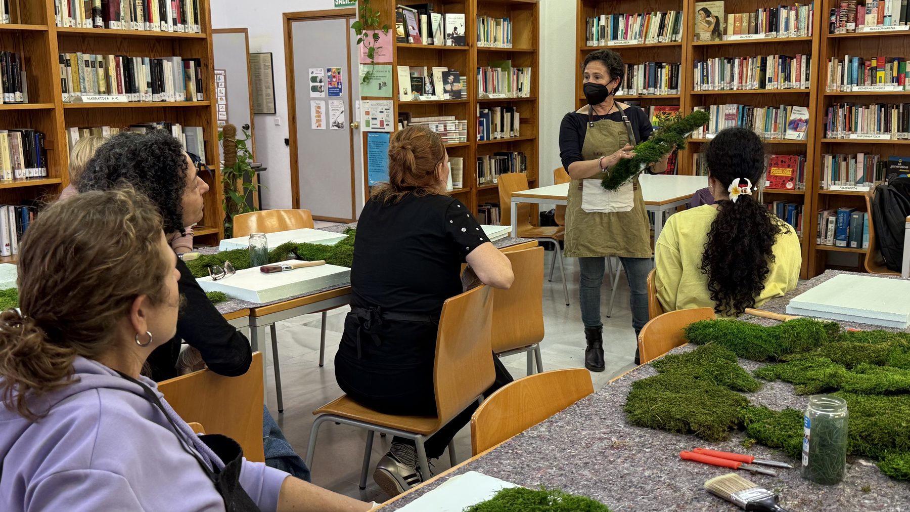 Taller de ecoarte impartido por Verde Consciente