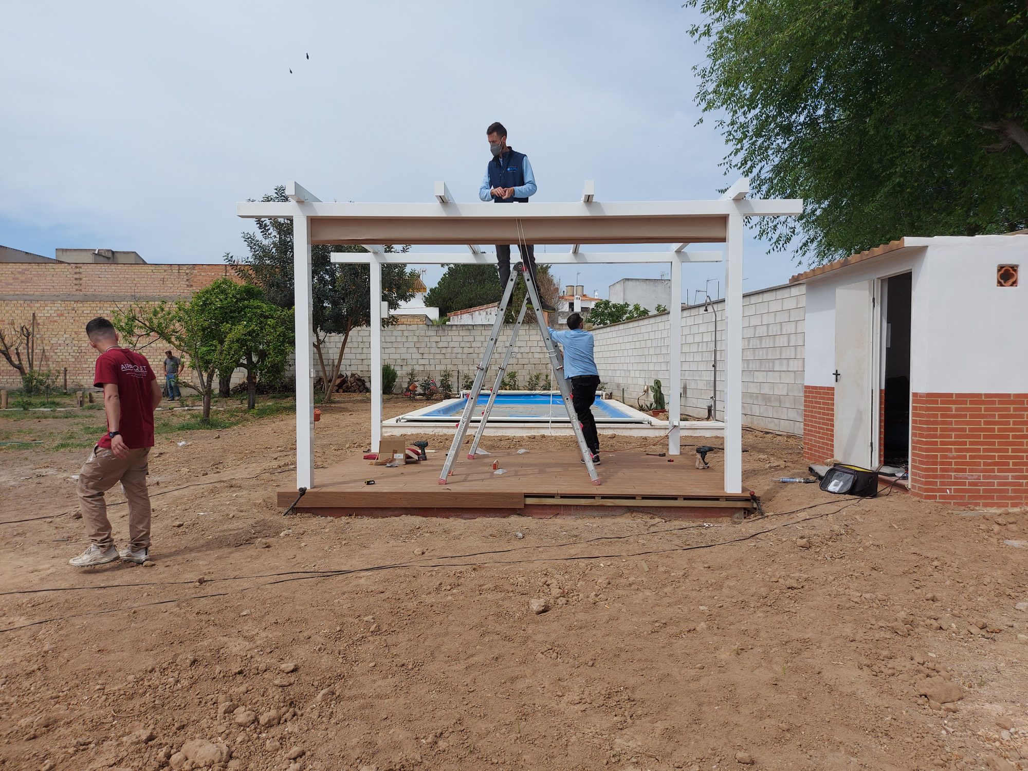Creación de jardín en Villanueva del Ariscal — Villanueva del Ariscal, Sevilla · fotografía 5
