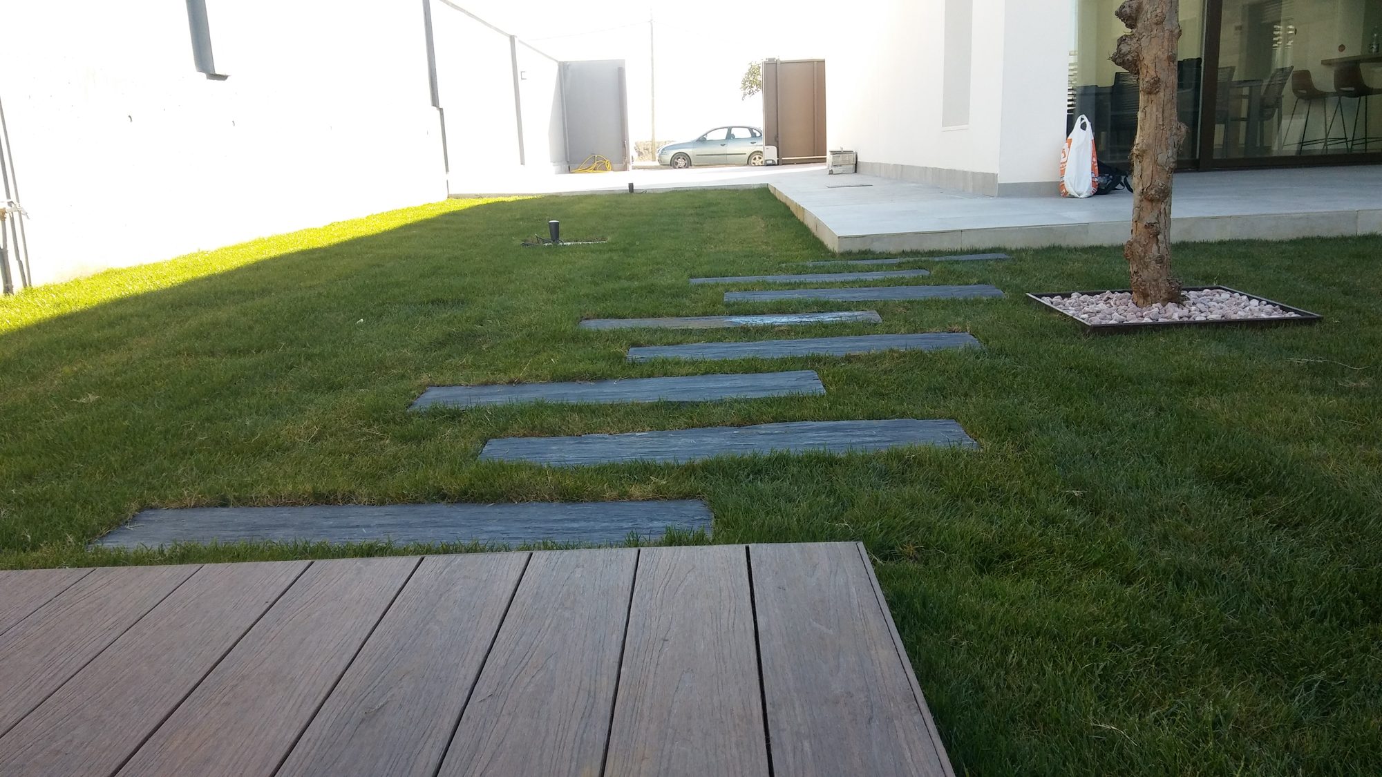 Jardín contemporáneo en Entrenúcleos — Dos Hermanas, Sevilla · fotografía 9