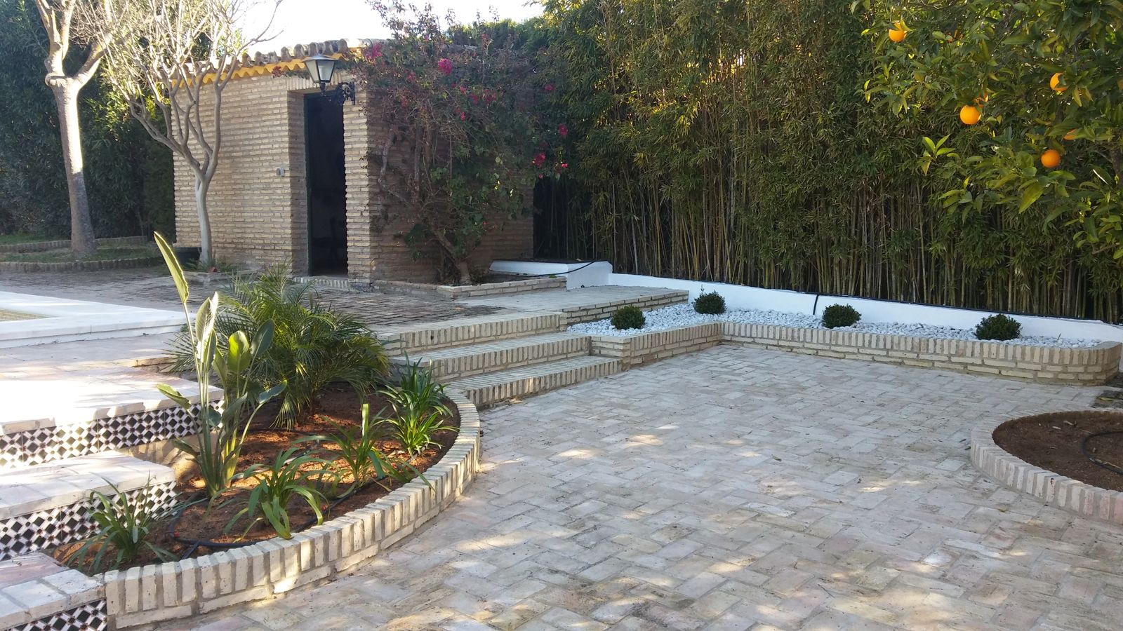 Reforma de jardín en La Teja