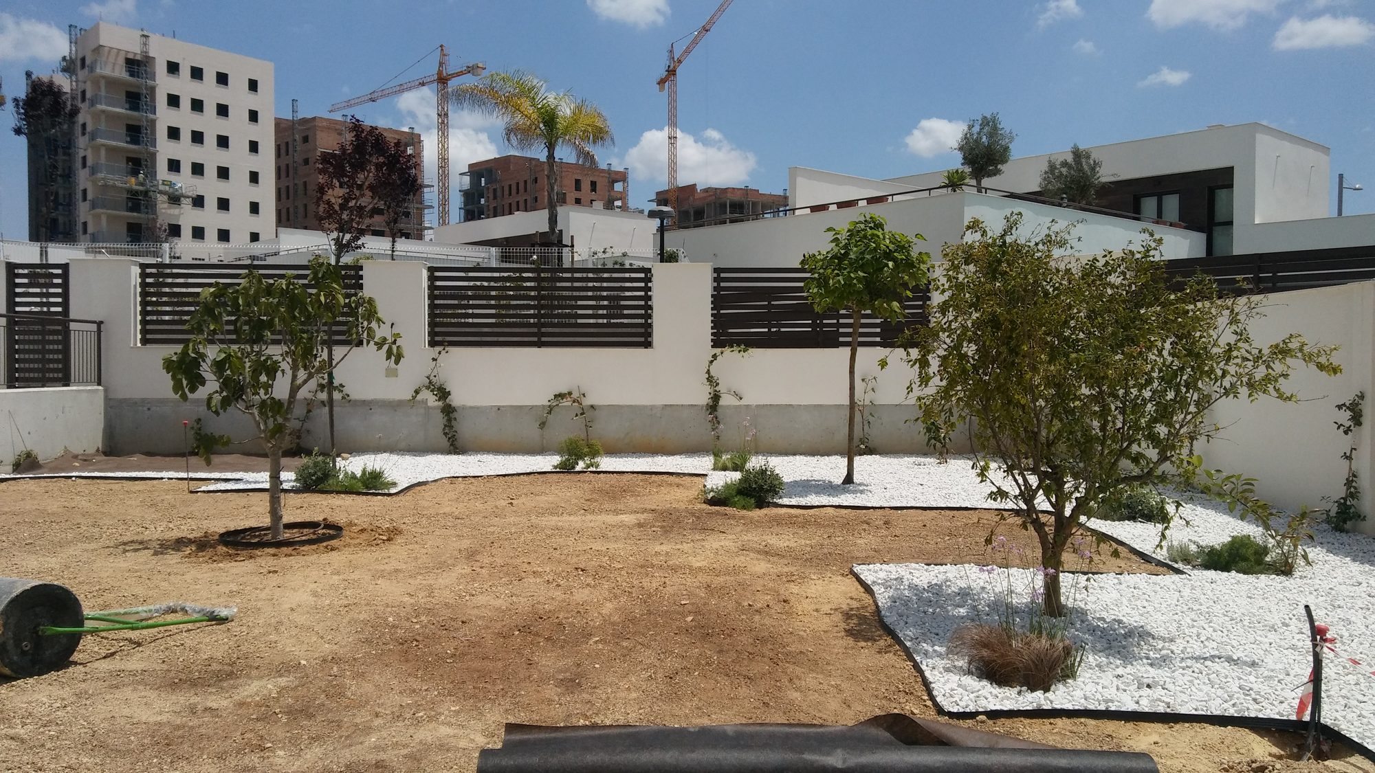 Jardín geométrico en Entrenúcleos — Dos Hermanas, Sevilla · fotografía 6