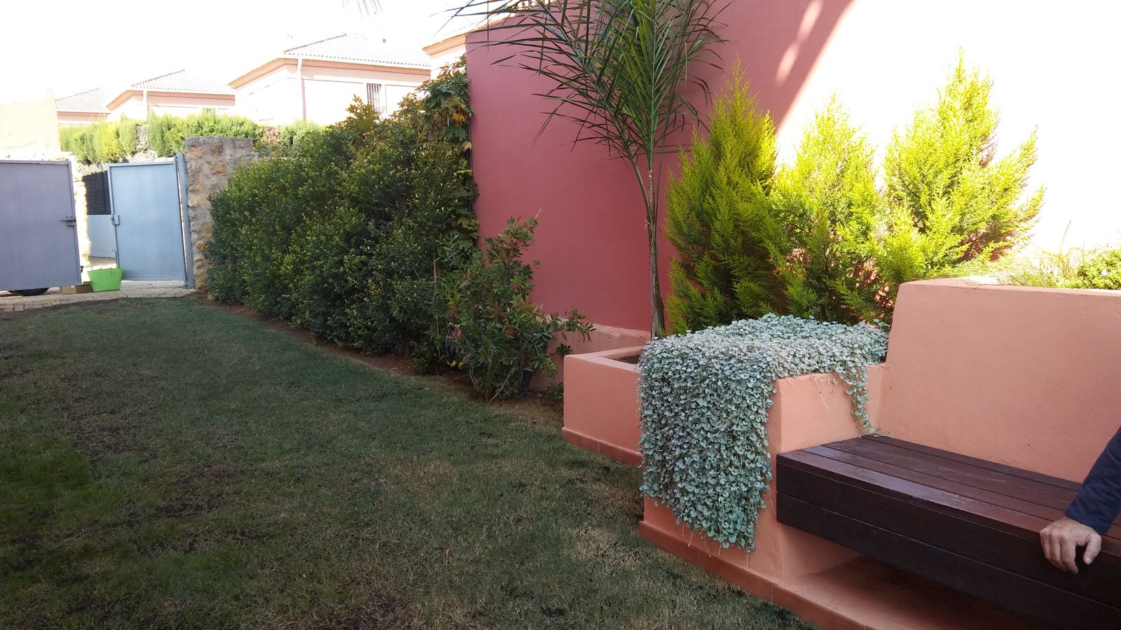 Reforma de jardín en Trece Rosas — detalle 4