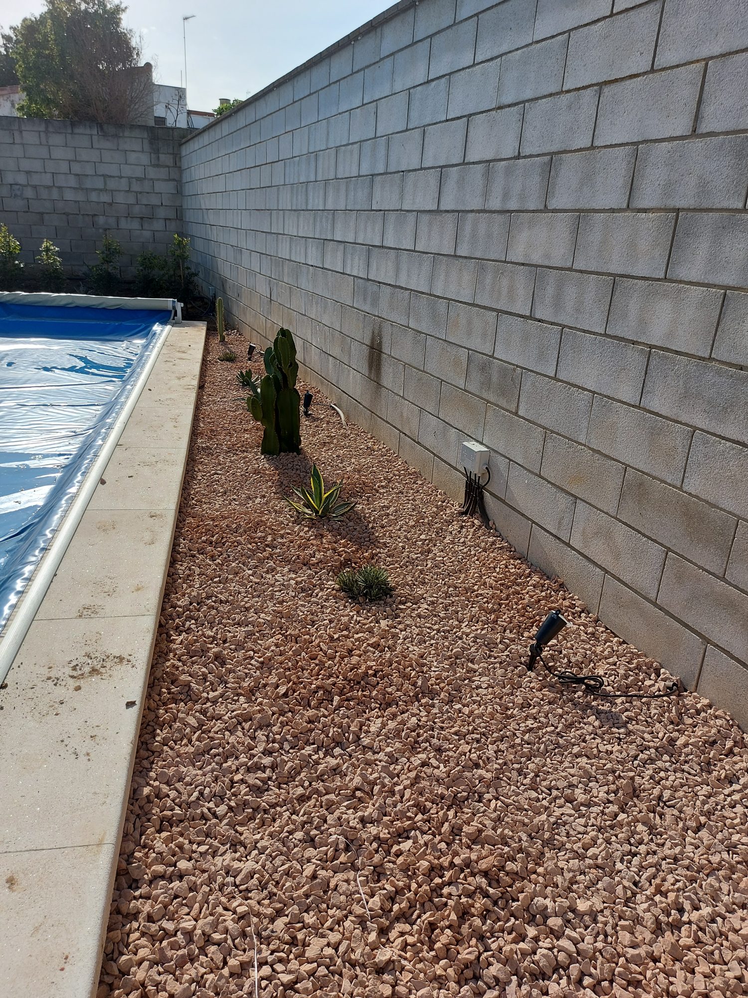 Creación de jardín en Villanueva del Ariscal — Villanueva del Ariscal, Sevilla · fotografía 1