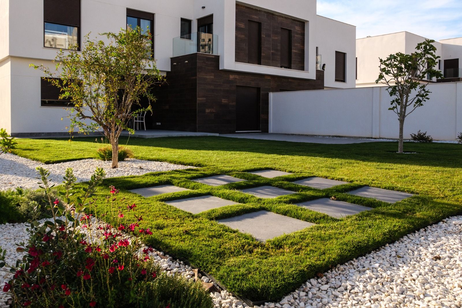 Jardín geométrico en Entrenúcleos — detalle 6