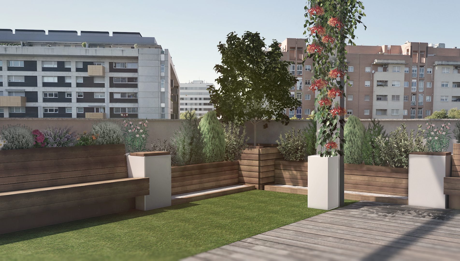 Oficinas ODF Insur — paisajismo de Verde Consciente en Sevilla (8)